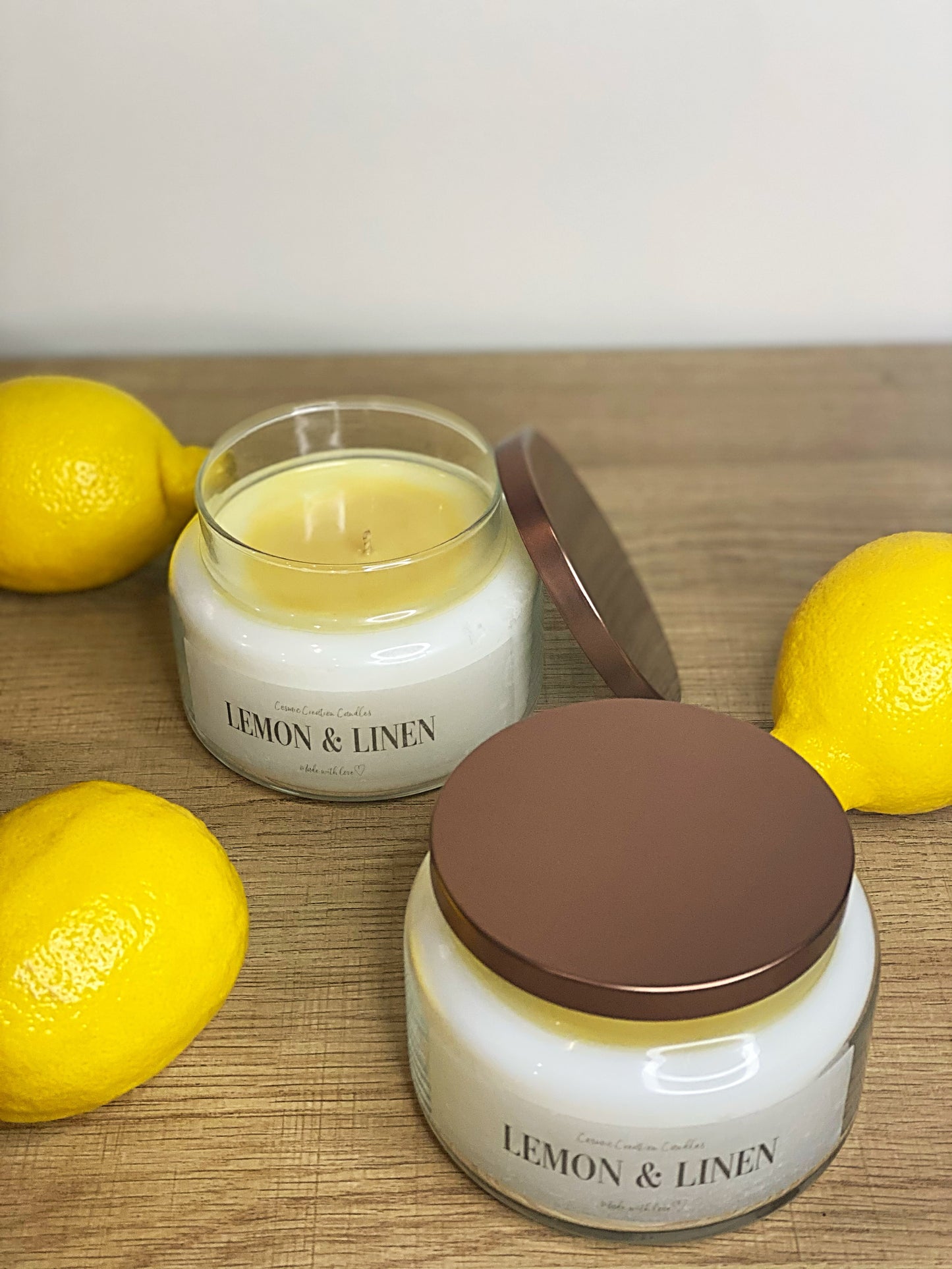 Lemon & Linen Candle