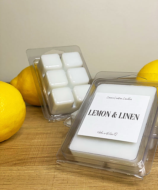 Lemon & Linen Wax Melts